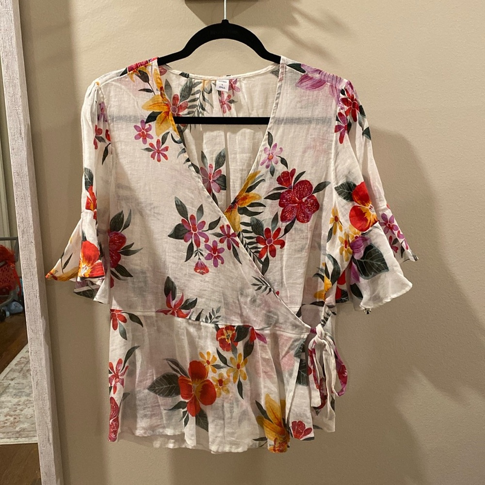 Old Navy Wrap Top